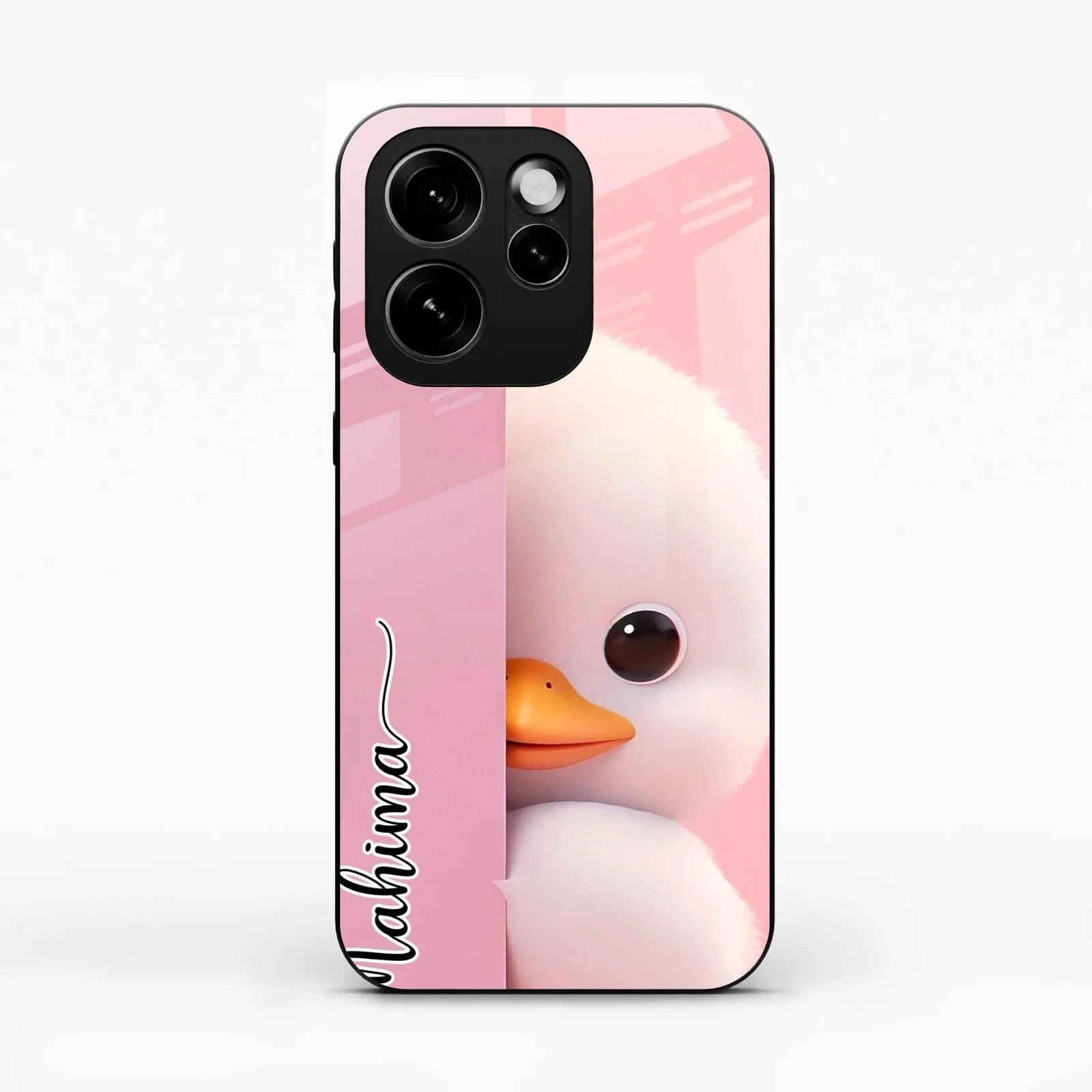 Baby Duck Glossy Metal Case Cover For Oppo Reno15 Pro 5G