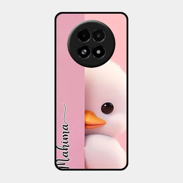 Baby Duck Glossy Metal Case Cover For Realme 13 5G