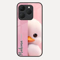 Baby Duck Glossy Metal Case Cover For Realme 15T 5G