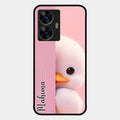Baby Duck Glossy Metal Case Cover For Realme C55