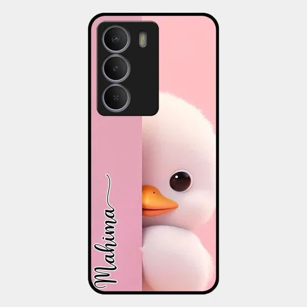 Baby Duck Glossy Metal Case Cover For Realme P3 Lite 5G
