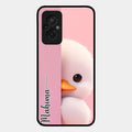 Baby Duck Glossy Metal Case Cover For Redmi 11 Prime 4G