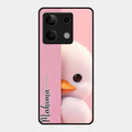 Baby Duck Glossy Metal Case Cover For Redmi Note 13 5G