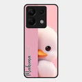 Baby Duck Glossy Metal Case Cover For Redmi Note 13 Pro 5G