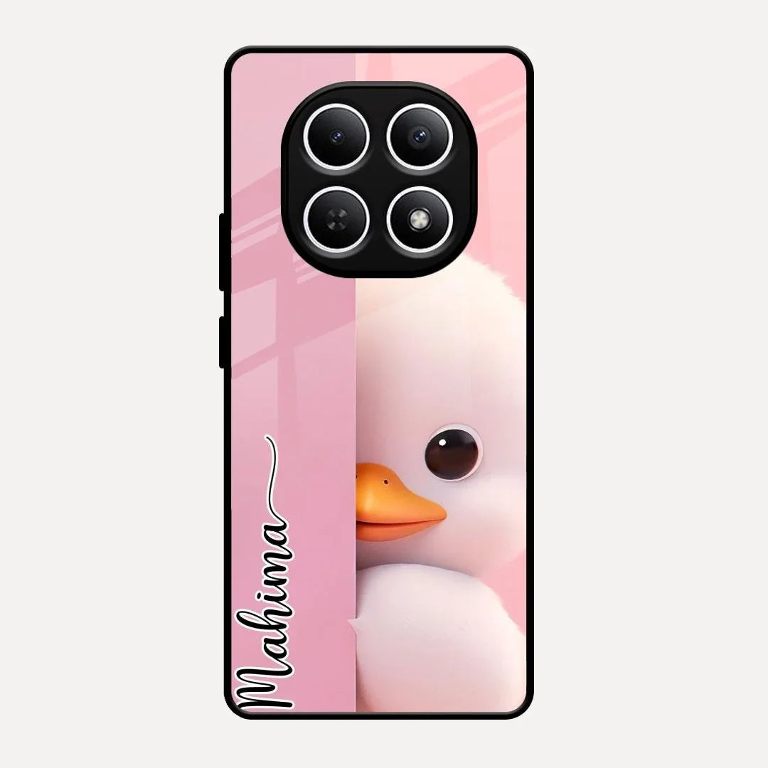 Baby Duck Glossy Metal Case Cover For Redmi Note 15 5G