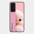 Baby Duck Glossy Metal Case Cover For Samsung Galaxy A25 5G