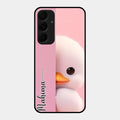 Baby Duck Glossy Metal Case Cover For Samsung Galaxy A55 5G