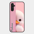 Baby Duck Glossy Metal Case Cover For Samsung Galaxy F34 5G