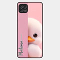 Baby Duck Glossy Metal Case Cover For Samsung Galaxy F42 5G