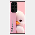 Baby Duck Glossy Metal Case Cover For Samsung Galaxy S22 Ultra 5G