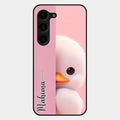Baby Duck Glossy Metal Case Cover For Samsung Galaxy S23 Plus 5G