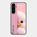 Baby Duck Glossy Metal Case Cover For Samsung Galaxy S24 Plus 5G