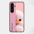 Baby Duck Glossy Metal Case Cover For Samsung Galaxy S25 FE 5G
