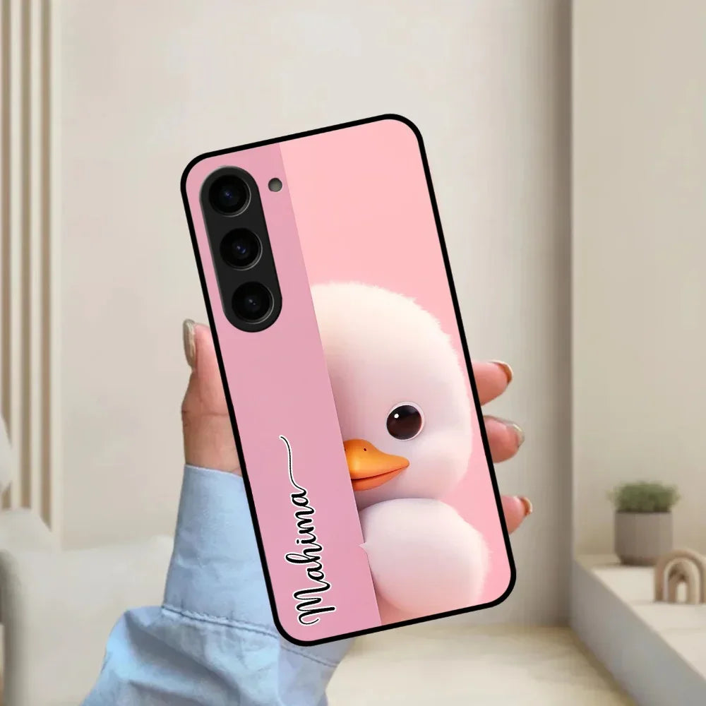 Baby Duck Glossy Metal Case Cover For Samsung - ShopOnCliQ