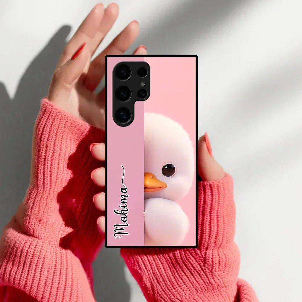 Baby Duck Glossy Metal Case Cover For Samsung - ShopOnCliQ