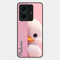 Baby Duck Glossy Metal Case Cover For Vivo T1 Pro 5G