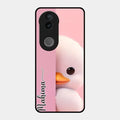 Baby Duck Glossy Metal Case Cover For Vivo T4R 5G