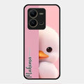 Baby Duck Glossy Metal Case Cover For Vivo V25 5G