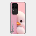 Baby Duck Glossy Metal Case Cover For Vivo V30 Pro 5G