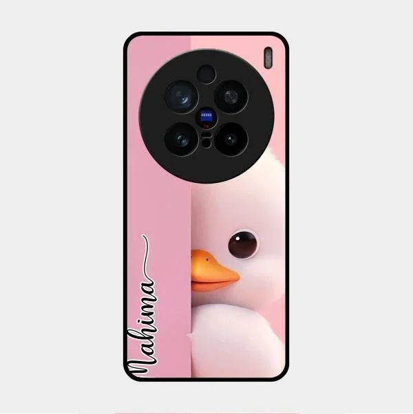 Baby Duck Glossy Metal Case Cover For Vivo X200 Pro 5G