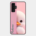 Baby Duck Glossy Metal Case Cover For Vivo X50 5G