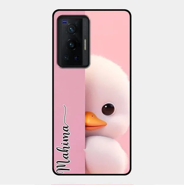 Baby Duck Glossy Metal Case Cover For Vivo X70 Pro 5G