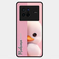 Baby Duck Glossy Metal Case Cover For Vivo X80 5G