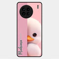 Baby Duck Glossy Metal Case Cover For Vivo X90 5G