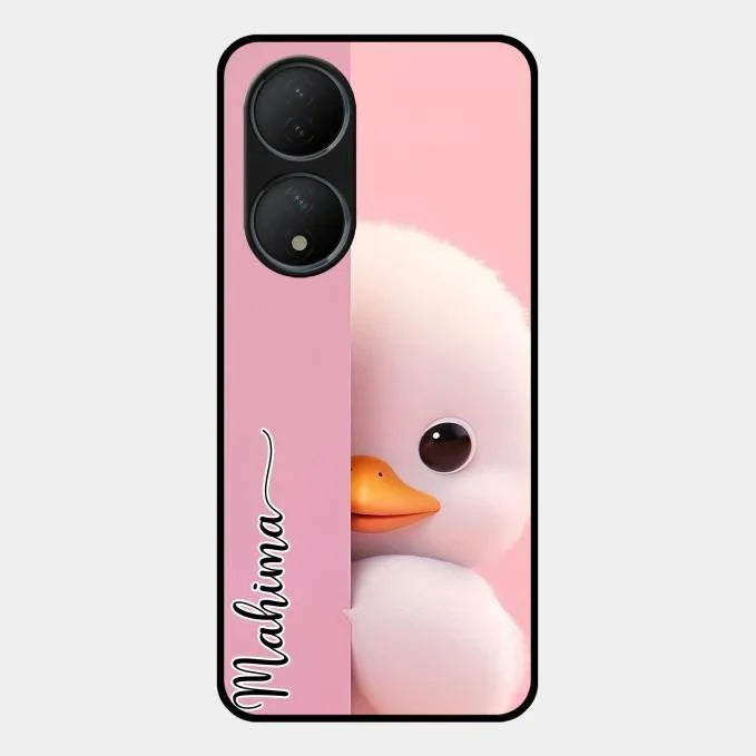 Baby Duck Glossy Metal Case Cover For Vivo Y100A 5G