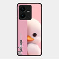 Baby Duck Glossy Metal Case Cover For Vivo Y22