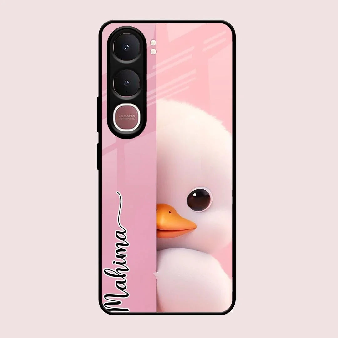 Baby Duck Glossy Metal Case Cover For Vivo Y31 5G
