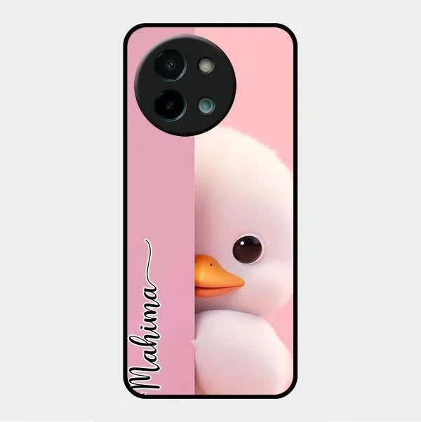 Baby Duck Glossy Metal Case Cover For Vivo Y58 5G