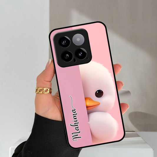 Baby Duck Glossy Metal Case Cover For Redmi