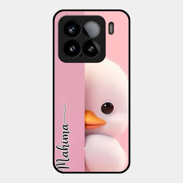 Baby Duck Glossy Metal Case Cover For Xiaomi 15 5G