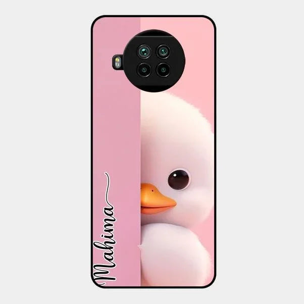 Baby Duck Glossy Metal Case Cover For Xiaomi Mi 10I 5G