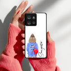 Bag Girl Customize Name Glass Case For Motorola - ShopOnCliQ