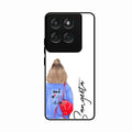 Bag Girl Customize Name Glass Case For Motorola Edge 60 Pro 5G