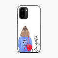 Bag Girl Customize Name Glass Case For OnePlus 15R 5G