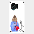 Bag Girl Customize Name Glass Case For Oppo K13 Turbo 5G