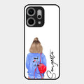 Bag Girl Customize Name Glass Case For Oppo Reno 14 Pro 5G