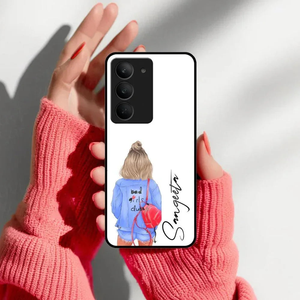 Multicolor Flower Print Glass Case Cover For Realme/Narzo - ShopOnCliQ