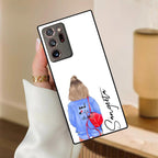 Bag Girl Customize Name Glass Case For Samsung - ShopOnCliQ