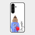 Bag Girl Customize Name Glass Case For Samsung Galaxy S26 5G