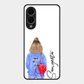Bag Girl Customize Name Glass Case For Samsung Galaxy S25 Edge 5G