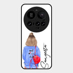 Bag Girl Customize Name Glass Case For Xiaomi 15 Ultra 5G