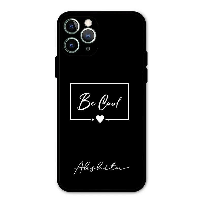 Be Cool Glass Case Cover For iPhone 11 Pro Max