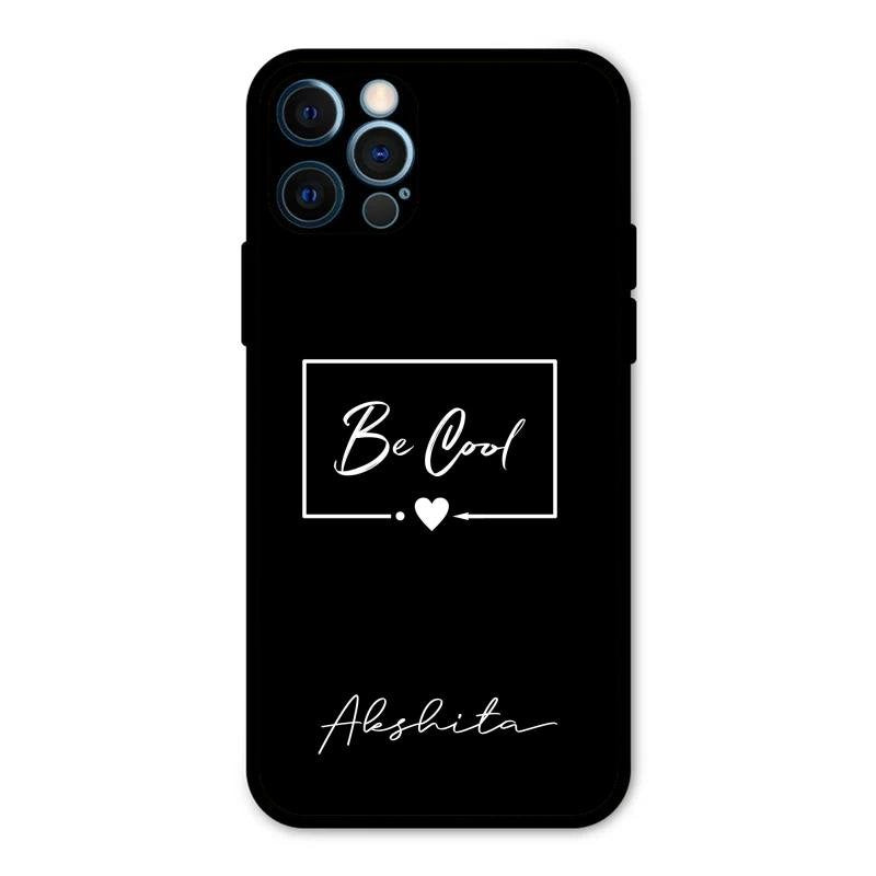Be Cool Glass Case Cover For iPhone 12 Pro