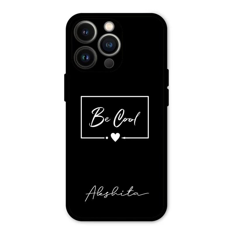 Be Cool Glass Case Cover For iPhone 13 Pro Max