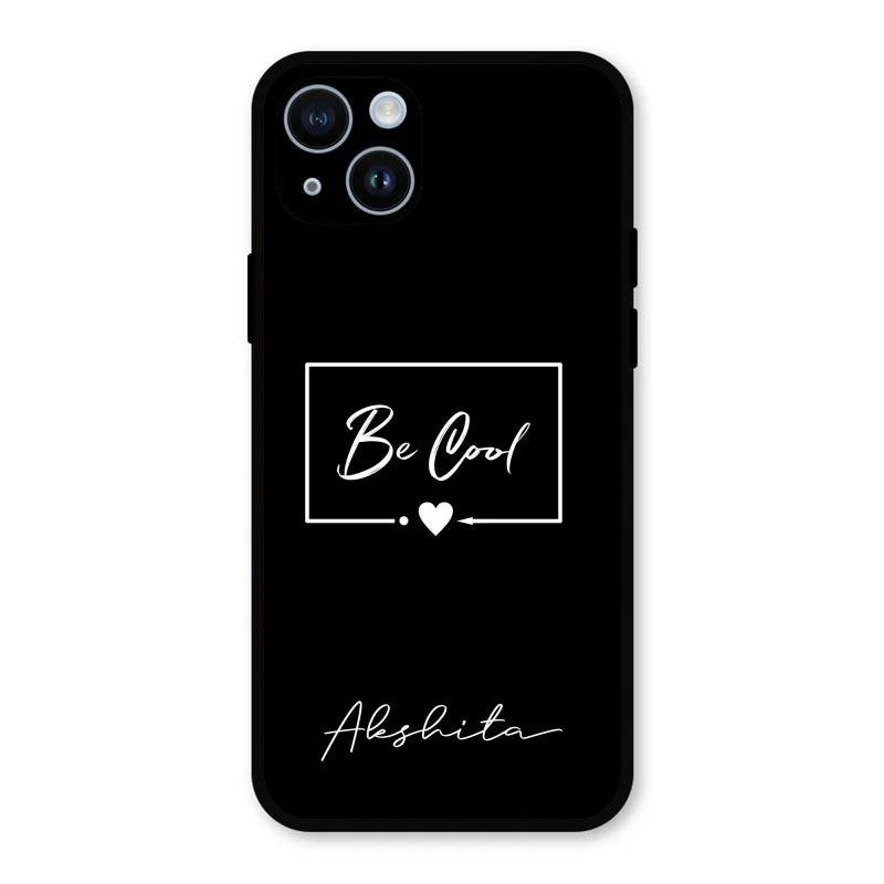 Be Cool Glass Case Cover For iPhone 14 Plus
