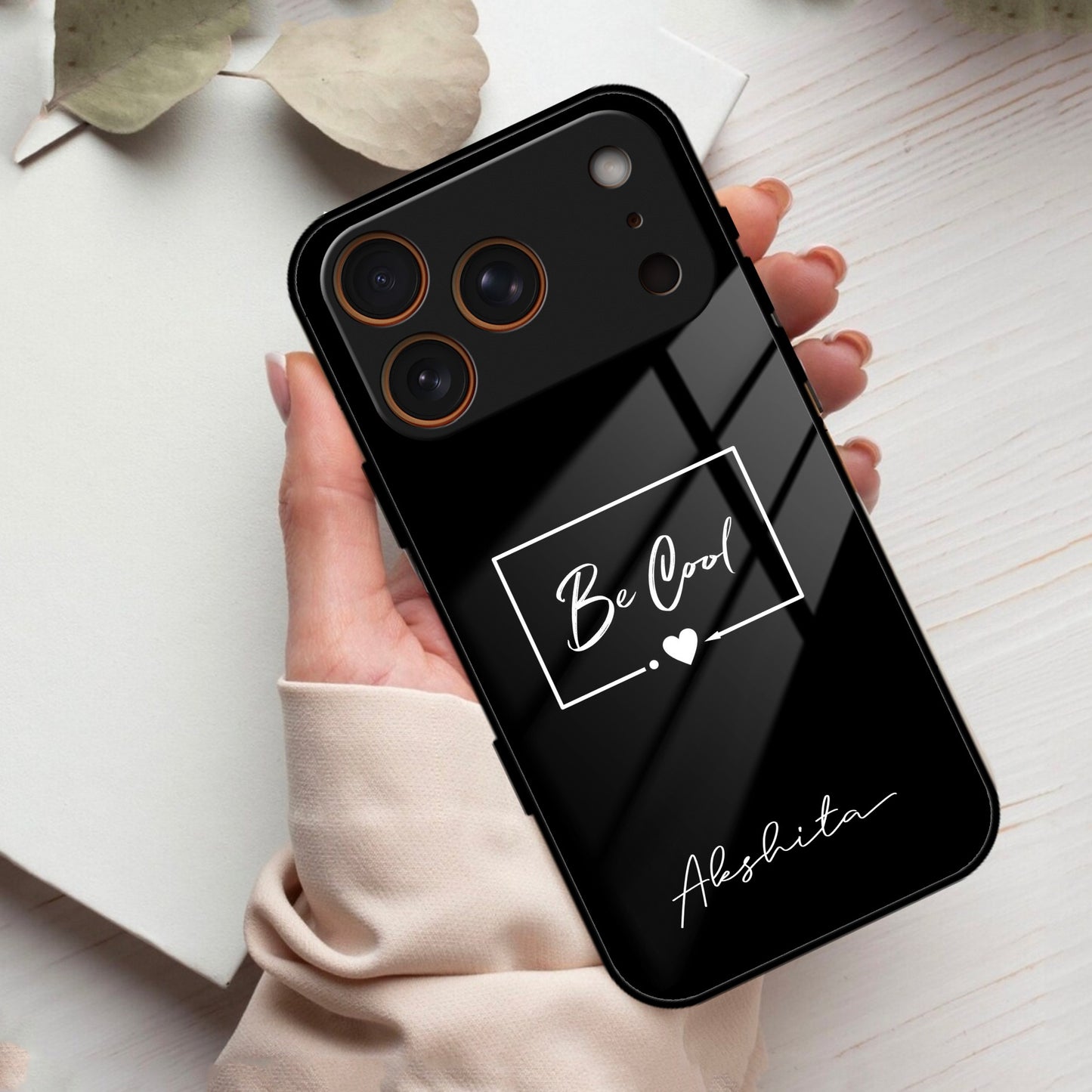 Be Cool  Glass Case Cover For iPhone